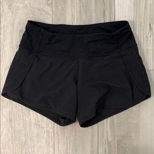 Lululemon Athletica speed up shorts